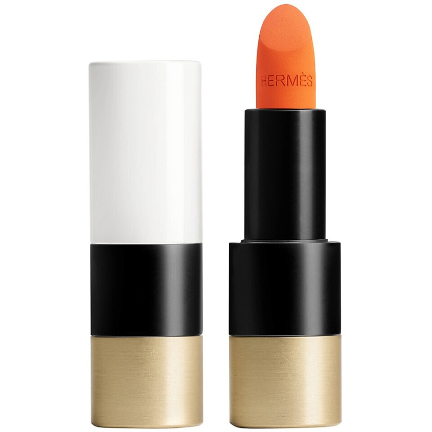 Изображение товара Hermès Rouge Hermès Matte Lipstick 33 Orange Boîte - роскошная матовая губная помада