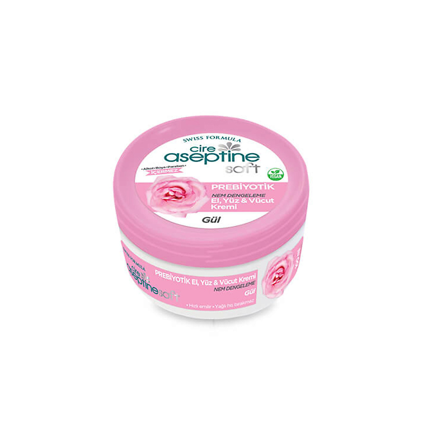 Изображение товара CIRE ASEPTINE Крем для рук с пребиотиком и экстрактом Розы Prebiotic Care Cream - Rose, 100 мл