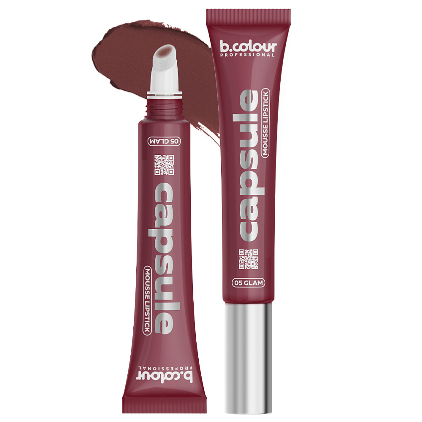 Изображение товара B.COLOUR PROFESSIONAL Помада для губ матовая стойкая увлажняющая CAPSULE, 05 Glam