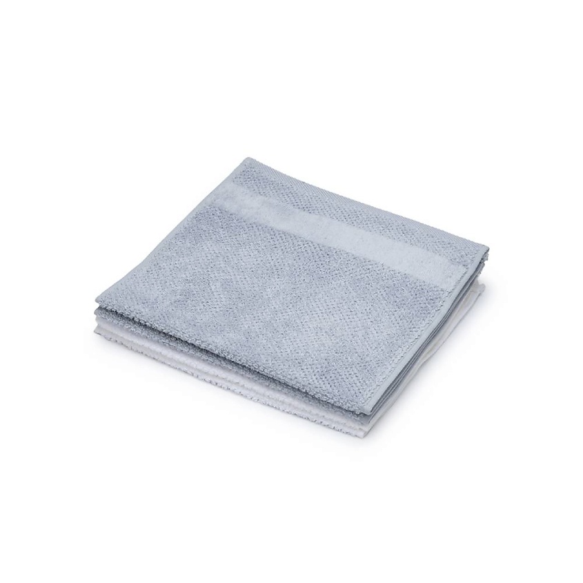 Изображение товара CLEANELLY Набор махровых полотенец Cleanelly basic: 30х50, Белый