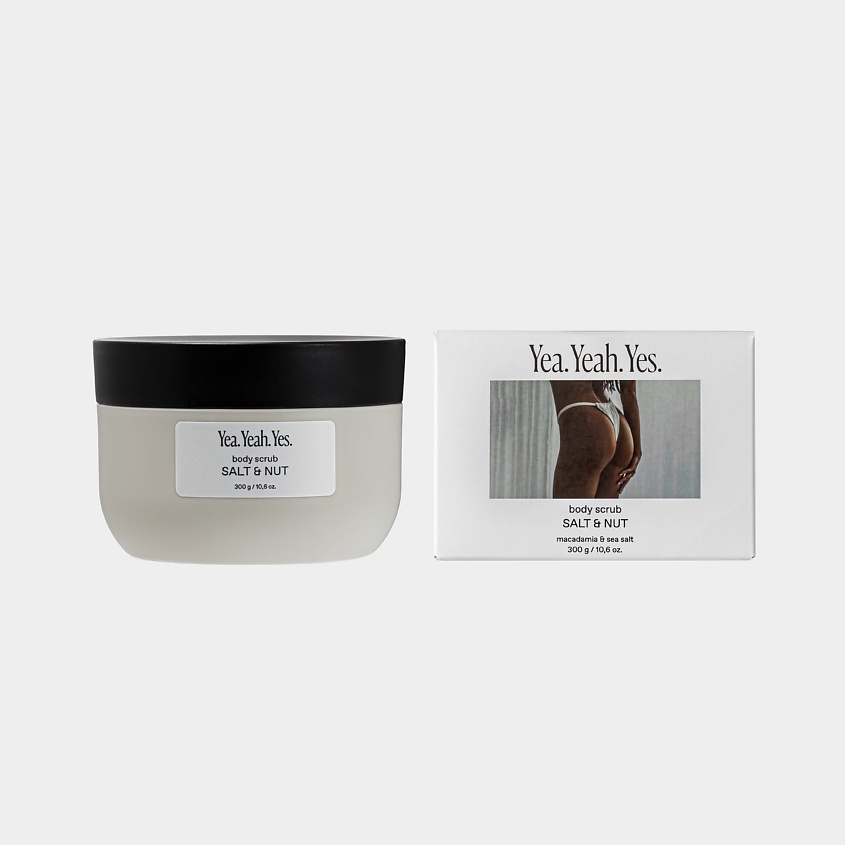 Изображение товара YEA. YEAH. YES. Скраб для тела SALT & NUT, 300 г