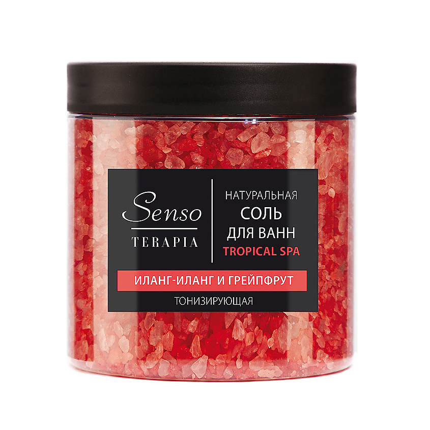 Изображение товара SENSOTERAPIA Соль для ванн тонизирующая TropicalSpa, 560 г