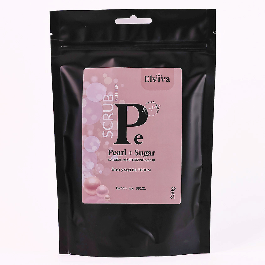 Изображение товара ELVIVA Скраб для тела "Pearl and Sugar", 250 г