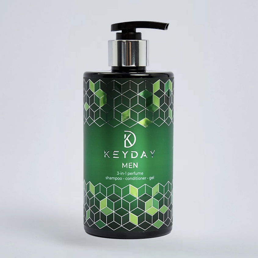 Изображение товара KEYDAY Шампунь-кондиционер-гель для душа 3в1, 1 шт.