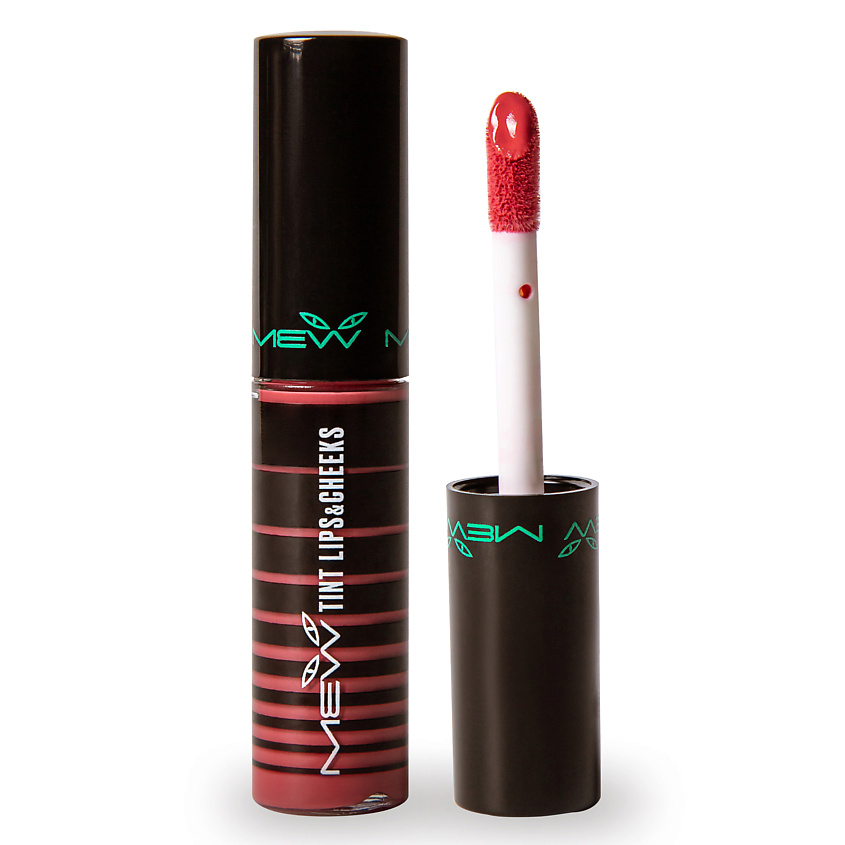 Изображение товара MEW Жидкий матовый тинт для губ и скул, помада румяна, Go Pink; 3,5 мл