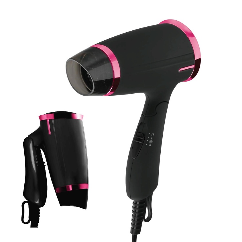 Изображение товара WEASTRO Фен складной для волос профессиональный, Черный, складной, компактный