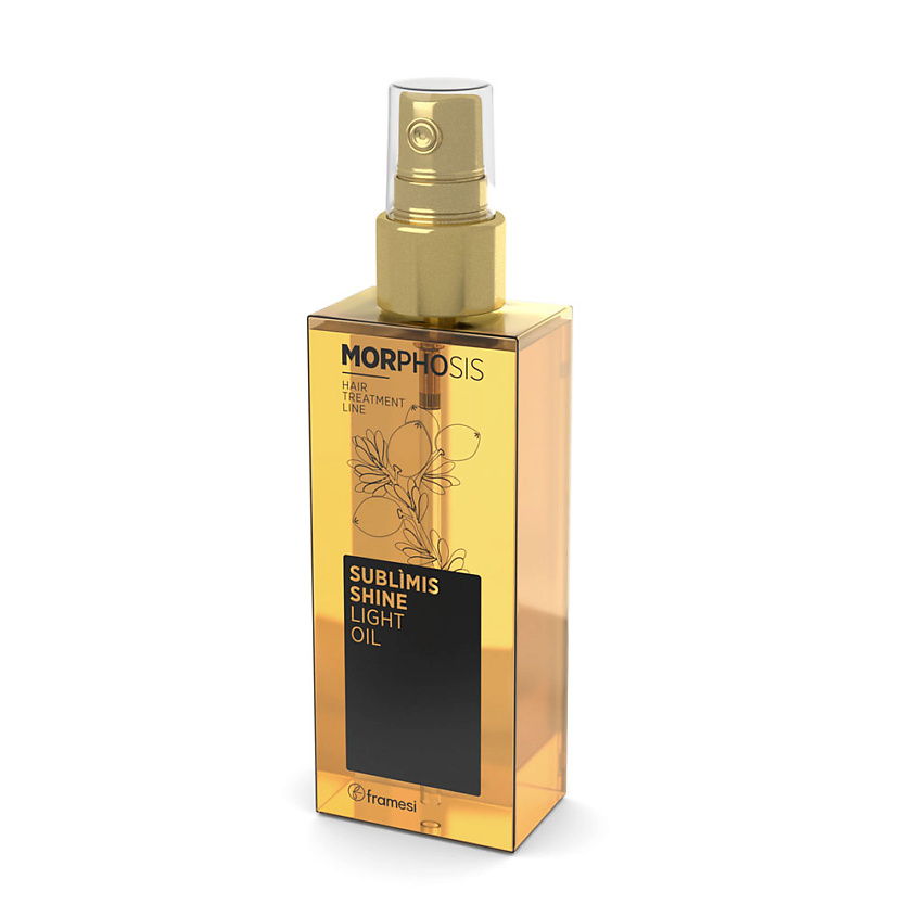 Изображение товара FRAMESI Легкое аргановое масло для волос MORPHOSIS SUBLIMIS SHINE LIGHT OIL, 125 мл