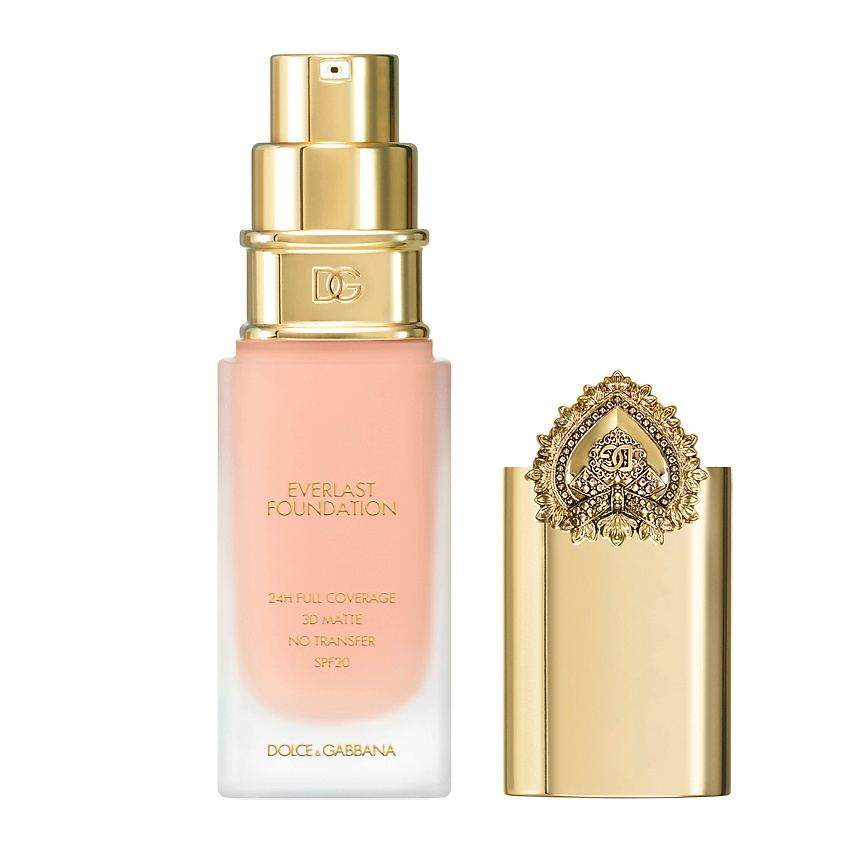 Изображение товара DOLCE&GABBANA Everlast foundation SPF20 PA+++ 08W Light 27 мл - стойкий матирующий тональный крем д