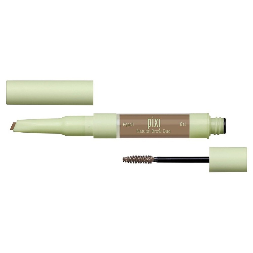Изображение товара PIXI Двусторонний карандаш и гель для бровей Natural Brow Duo, Natural Blonde; объем 0,2 г + 2.5 мл