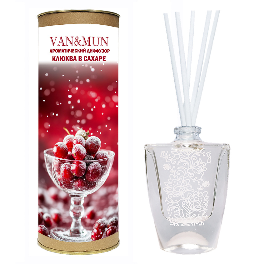 Изображение товара Ароматический диффузор VAN&MUN Клюква в сахаре 45мл