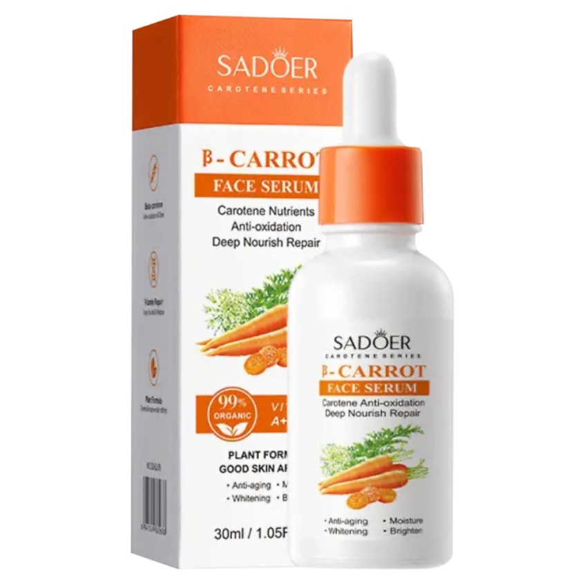 Изображение товара SADOER Сыворотка для лица с экстрактом моркови, 30 мл