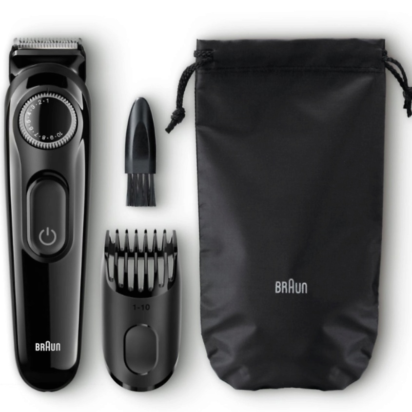Изображение товара BRAUN Триммер для бороды Braun BT3000 + чехол, 1 шт
