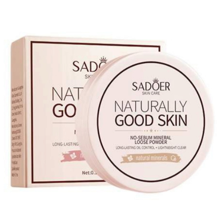 Изображение товара SADOER Пудра для макияжа минеральная рассыпчатая, 03 Complexion