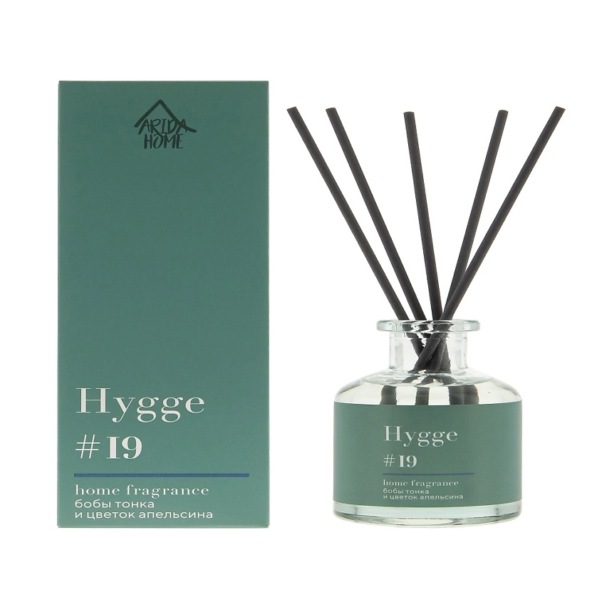 Изображение товара ARIDA HOME Аромат для дома Хюгге #19 50 мл без спирта с фибровыми палочками