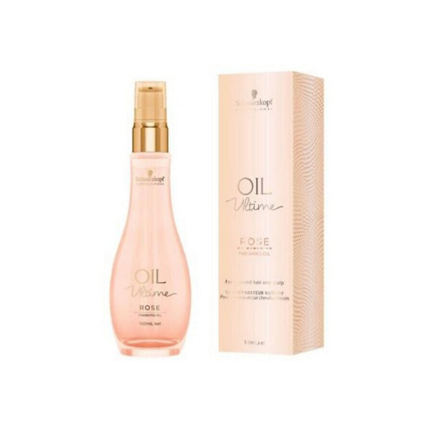 Изображение товара SCHWARZKOPF PROFESSIONAL Комплексное восстанавливающее масло Oil Ultime Rose, 100 мл