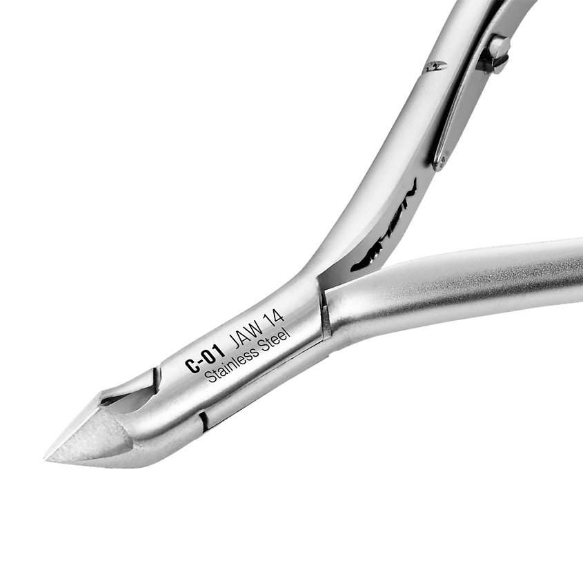 Изображение товара NGHIA Кусачки для кутикулы С-01 (Jaw 14), 1 шт.