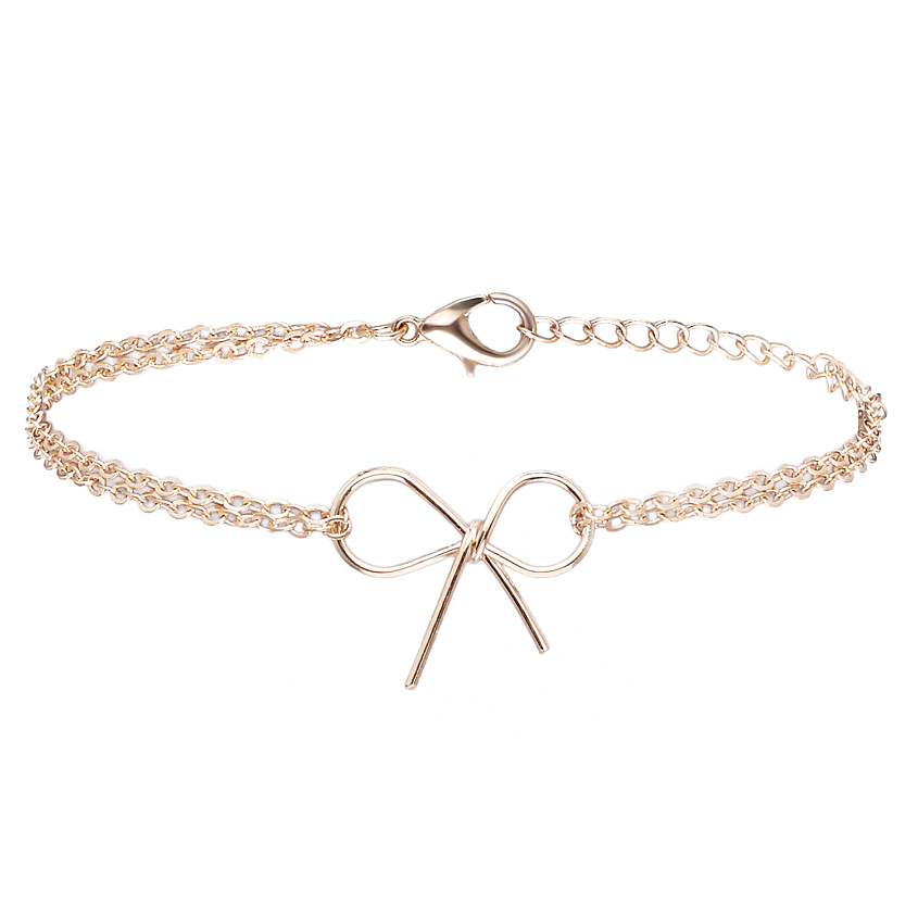 Изображение товара Браслет на ногу NOTHING BUT LOVE Тайна Анк Су Намун, золотой, регулируемый