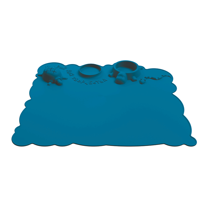 Изображение товара SILIHOME Силиконовый коврик для творчества и рисования, Цвет: синий