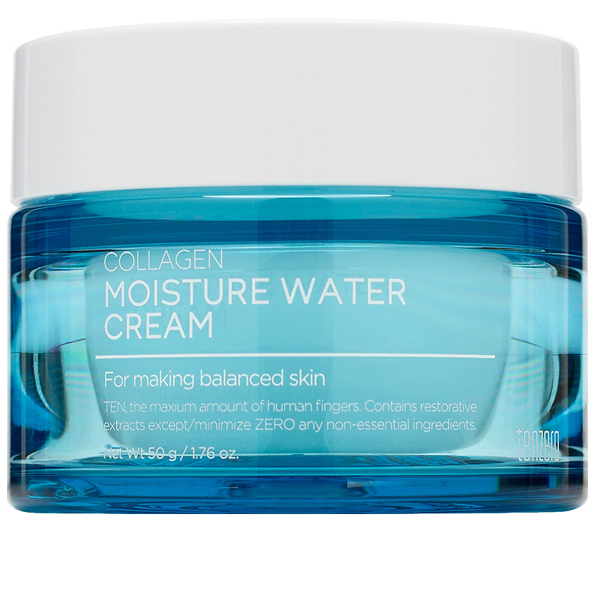 Изображение товара TENZERO Крем для лица разглаживающий крем с коллагеном Collagen Moisture Water Cream, 50 г