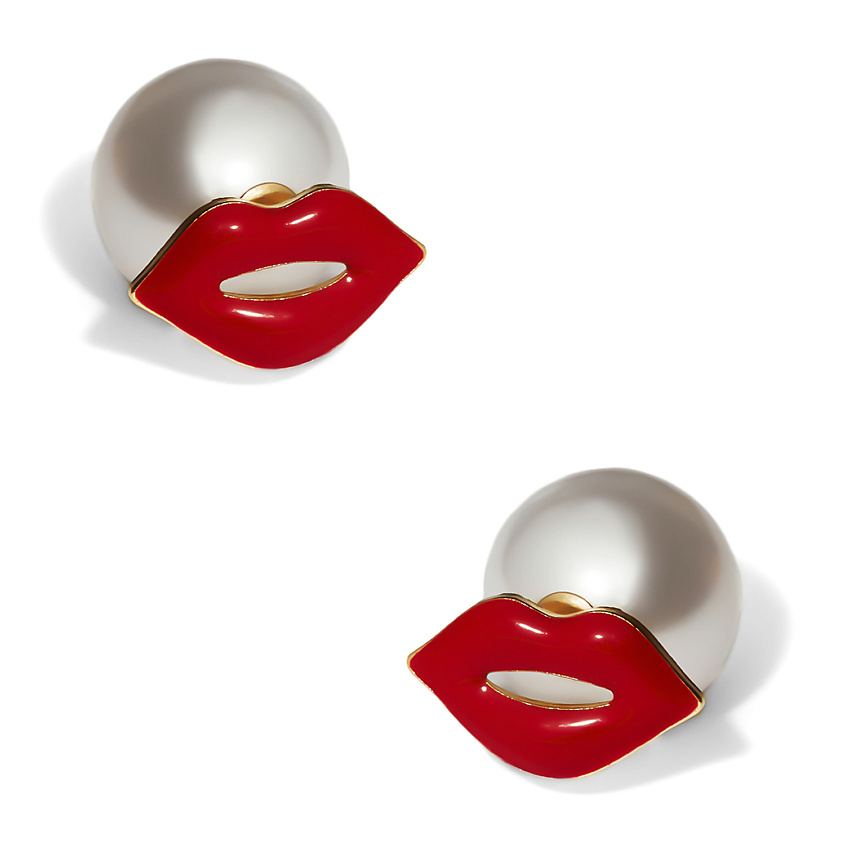 Изображение товара NOTHING BUT LOVE Серьги "100 первых поцелуев", Красный