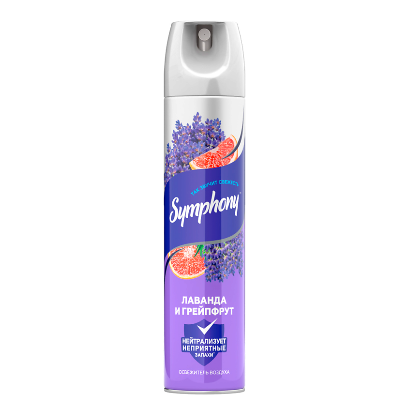 Изображение товара Освежитель воздуха SYMPHONY Лаванда и грейпфрут 300 мл натуральный аромат