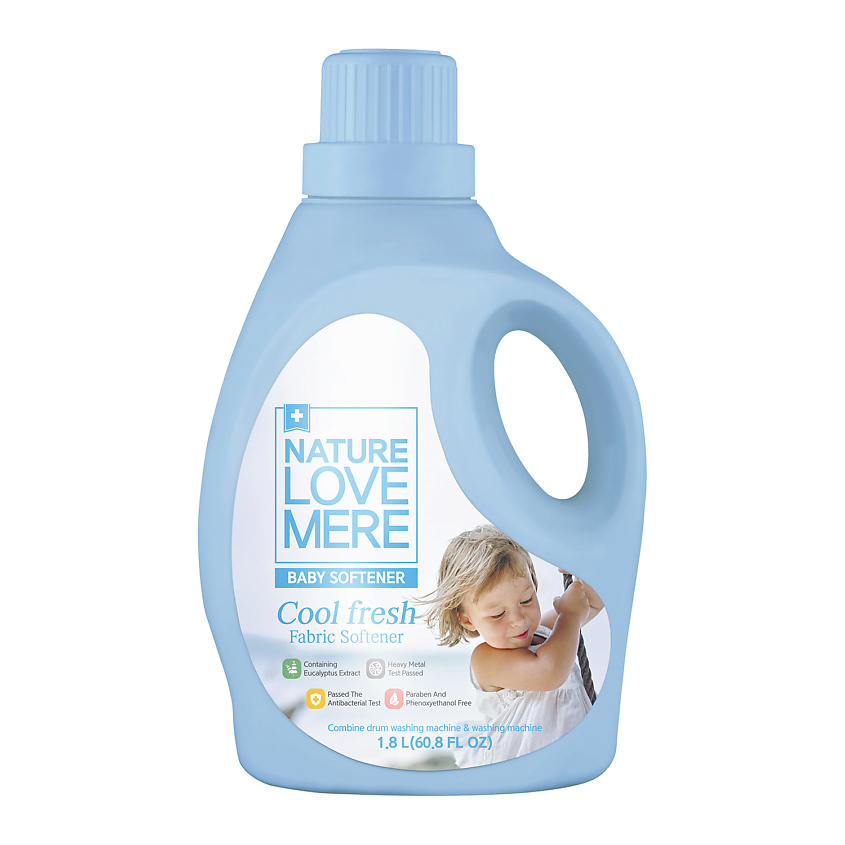 Изображение товара NATURE LOVE MERE Смягчитель-кондиционер для белья Cool Fresh, 1800 мл