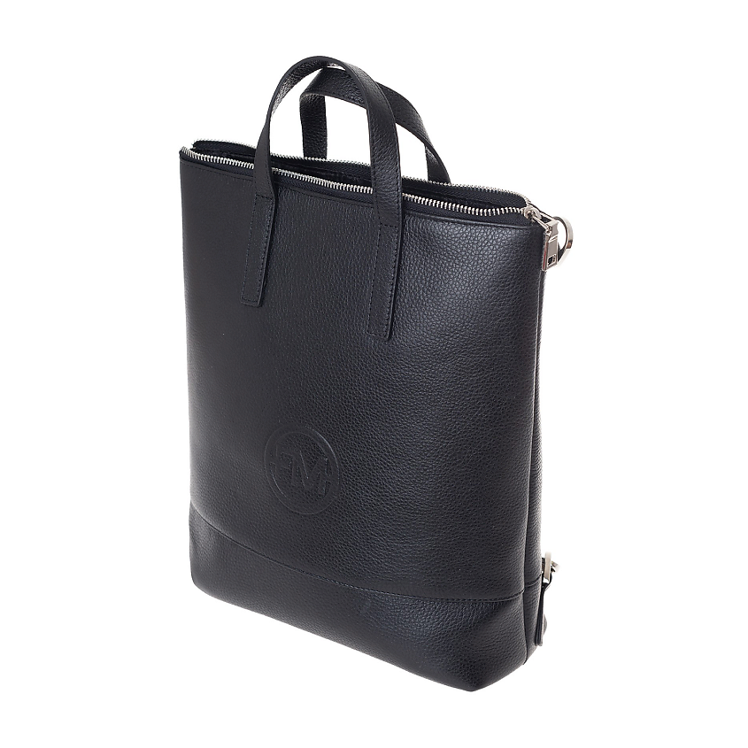 Изображение товара FRANCHESCO MARISCOTTI Рюкзак кожаный женский на каждый день, черный