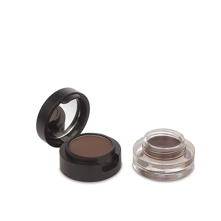 Изображение товара LA ROSA Помада для бровей + тени + кисть EYEBROW Powder & Gel, 103-темно-коричневый