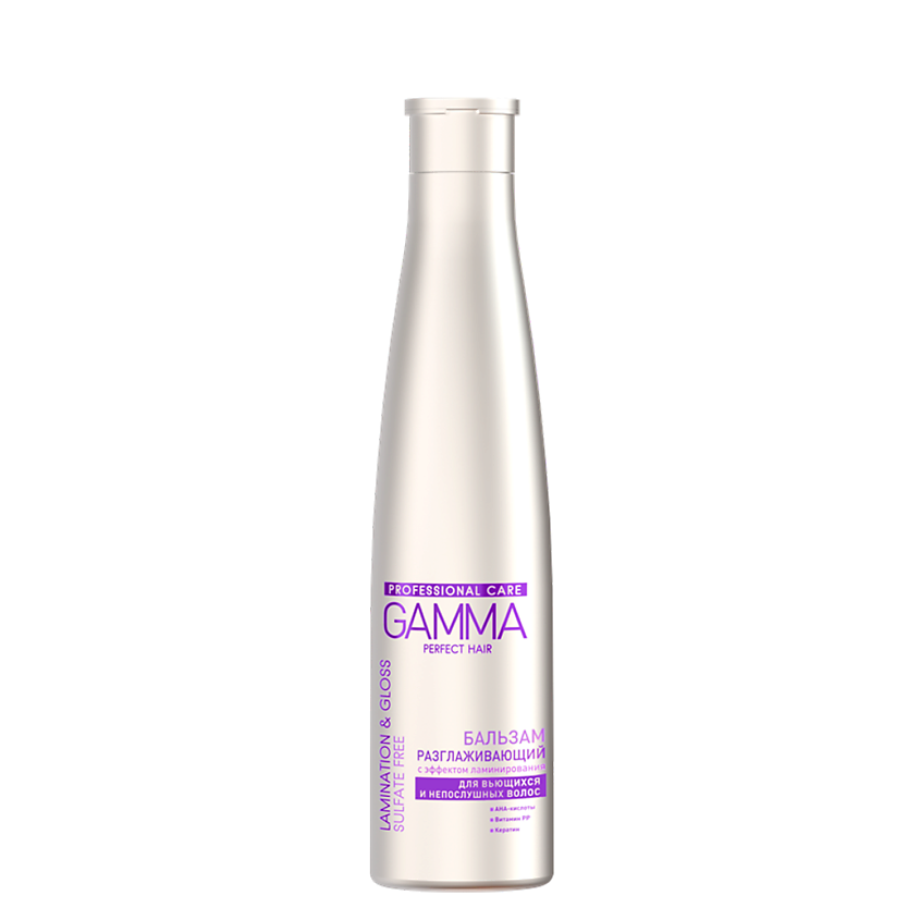 Изображение товара ГАММА Бальзам Perfect Hair Разглаживающий с эффектом ламинирования, 350мл