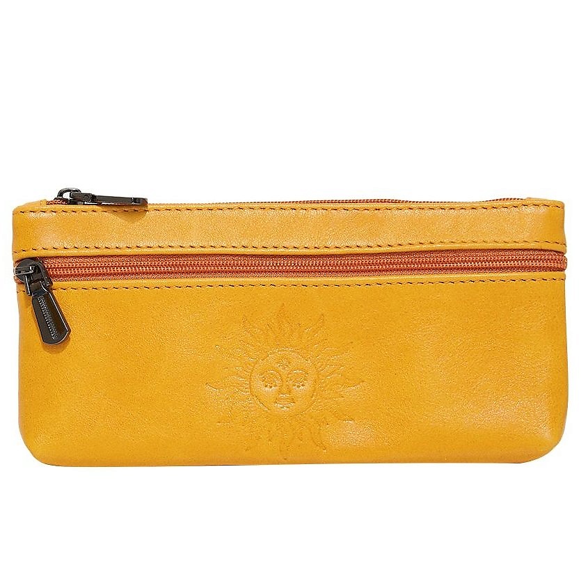 Изображение товара FORTE Кошелёк-чехол мягкий из натуральной кожи, Желтый