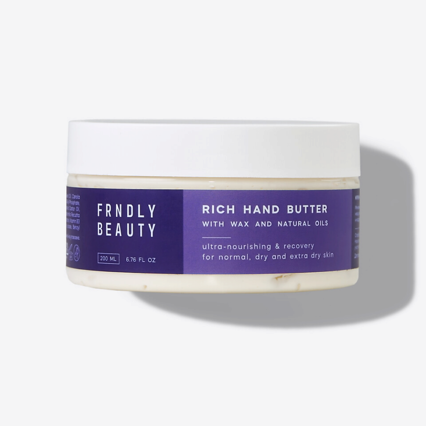 Изображение товара FRNDLY BEAUTY Питательный крем-баттер для рук с воском, 1 шт.