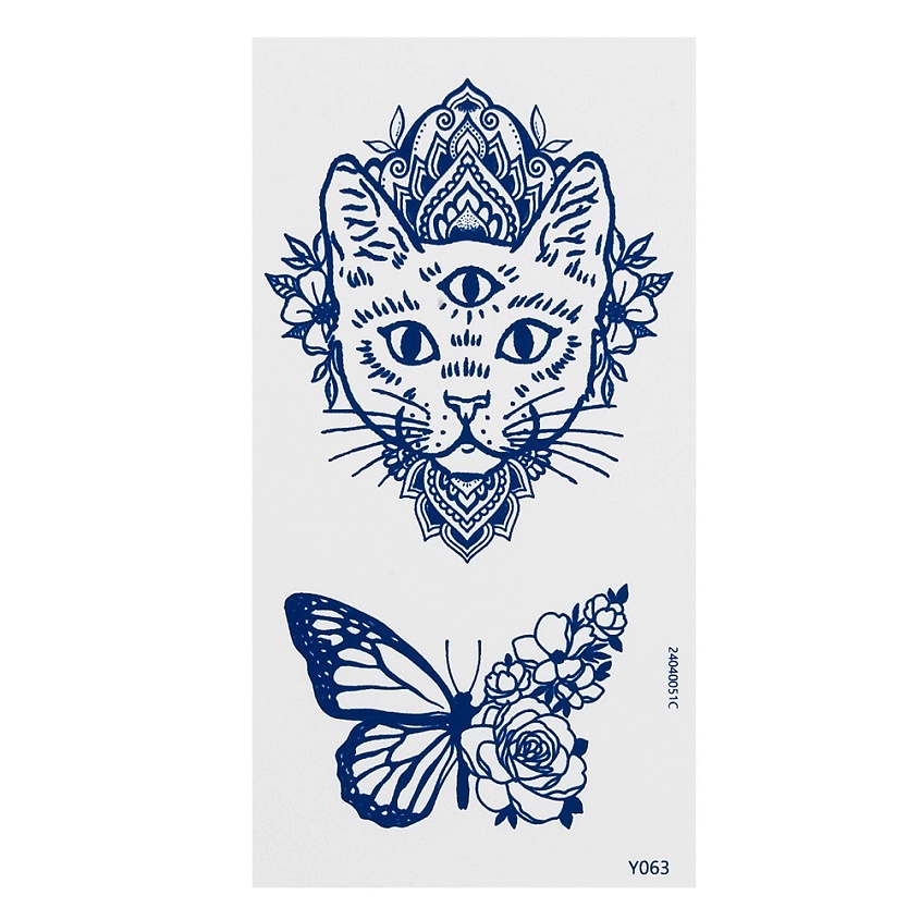 Изображение товара Реалистичная долговременная временная тату IRISK INK TATOO 1 шт