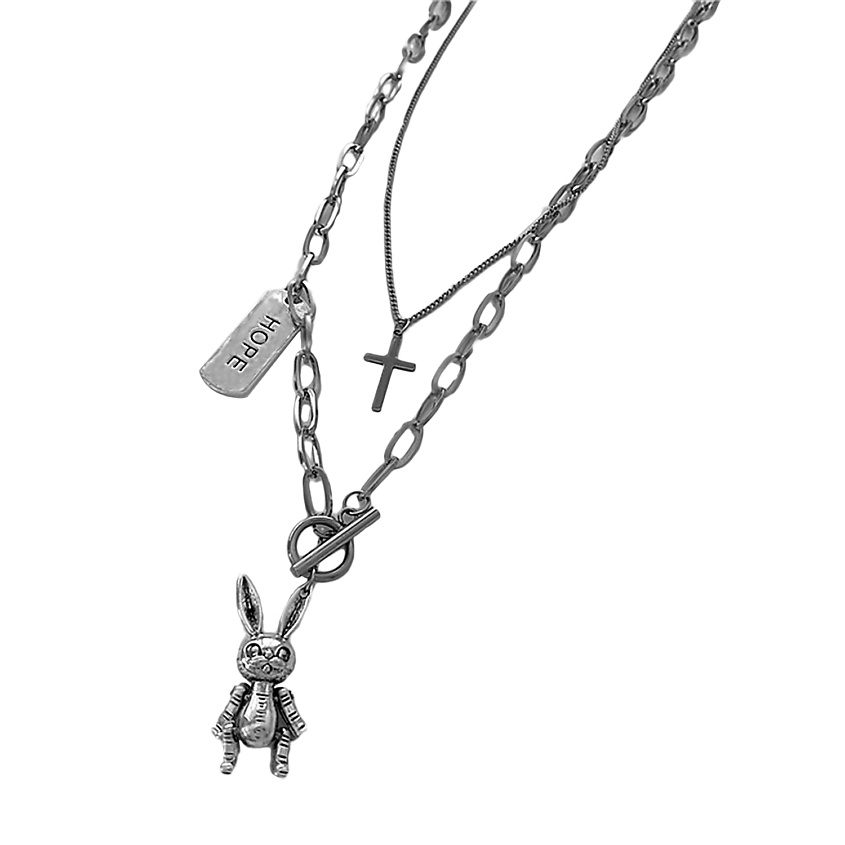 Изображение товара MERSADA Набор цепочек "Цепи любви", Серебряный