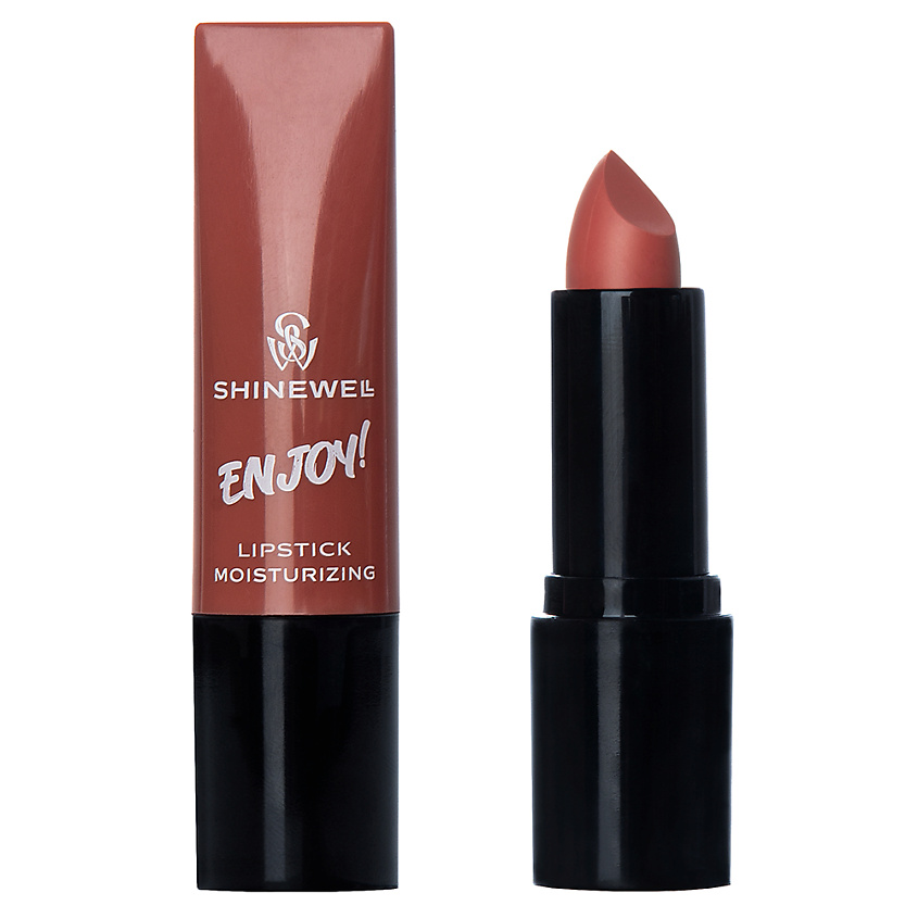 Изображение товара SHINEWELL Увлажняющая помада для губ ENJOY, 08 Розовый