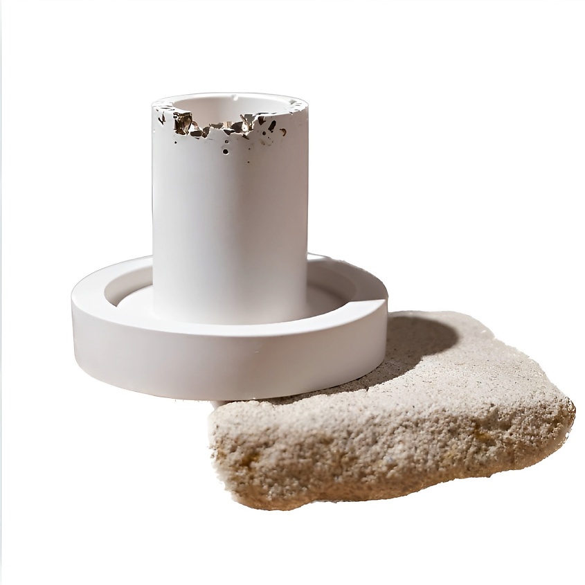 Изображение товара ТЕПЛО PRO FOR YOUR HOME WITH LOVE... Подсвечник, Белый