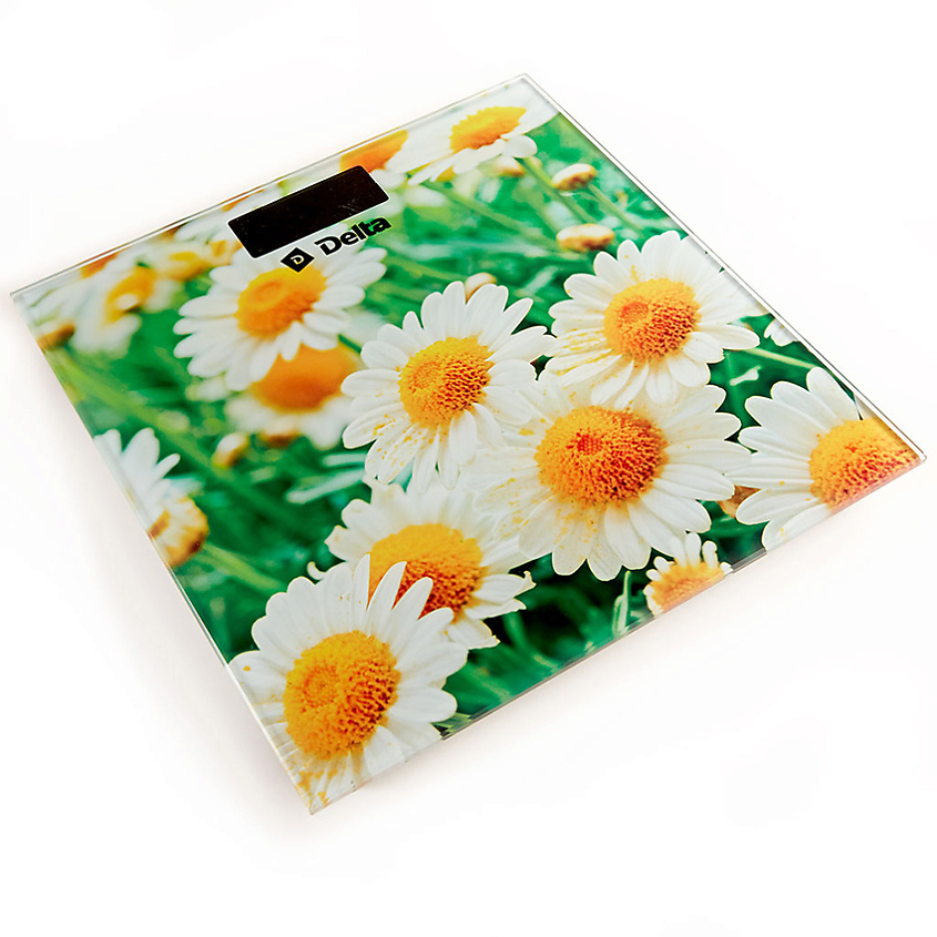 Изображение товара DELTA Весы напольные электронные D-9220/1 "Ромашковое поле", 1 шт