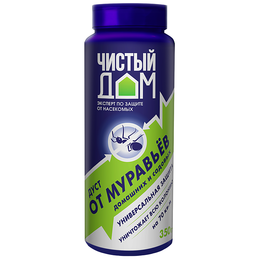 Изображение товара Инсектицидный дуст от муравьев Чистый Дом 350 г для эффективной борьбы