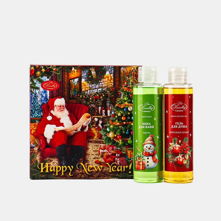 Изображение товара Подарочный набор LISS KROULLY гель для душа и пена для ванн, 2 предмета