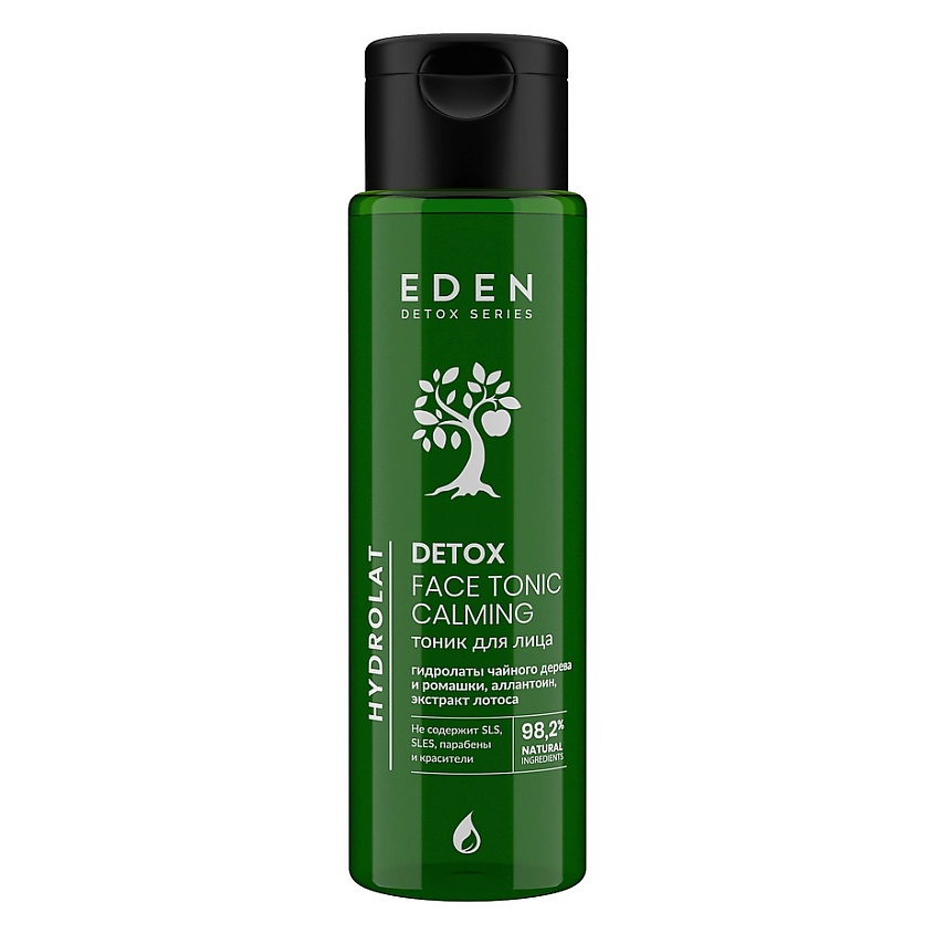 Изображение товара EDEN Тоник для лица c гидролатами чайного дерева и ромашки Hydrolat DETOX, 200 мл