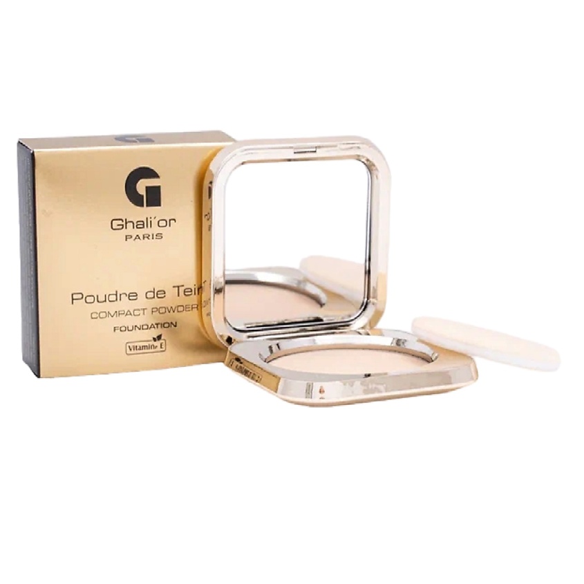 Изображение товара Компактная матовая пудра Ghali'or MATTE оттенок N P57 Caramel для ровного тона и фиксации макияжа