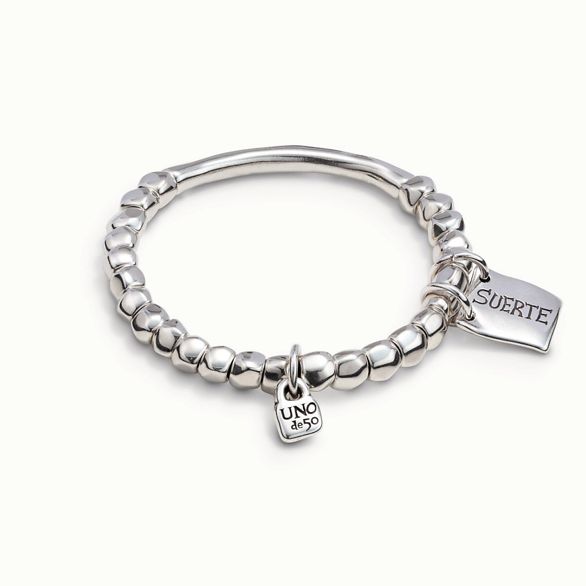 Изображение товара UNO DE 50 Браслет Lucky для взрослых, гипоаллергенный, серебро 925