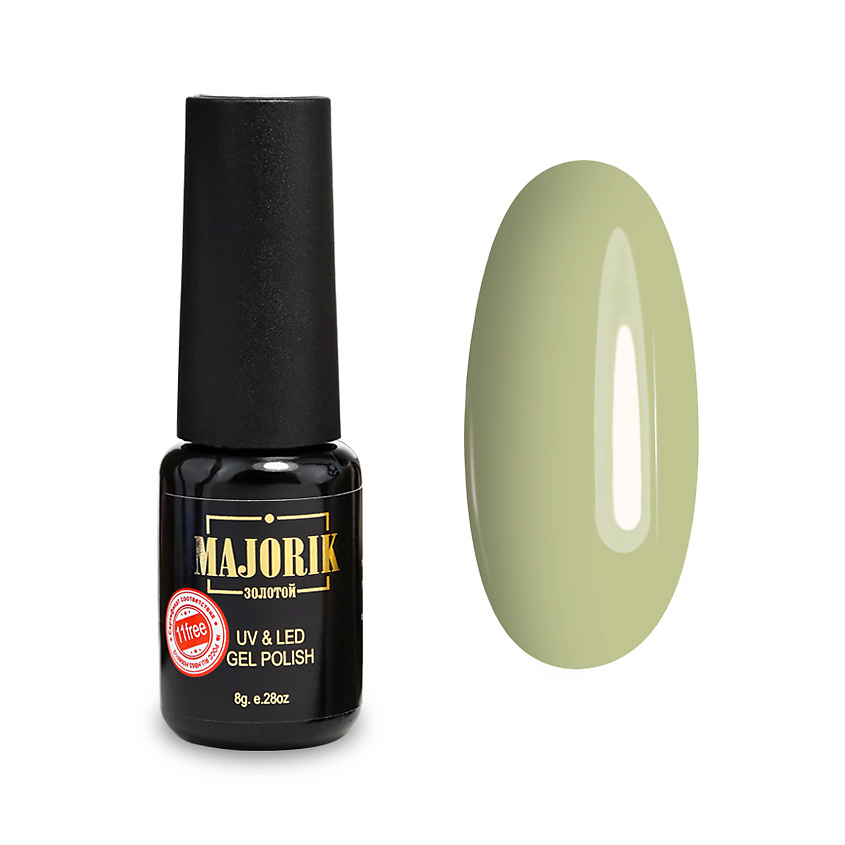 Изображение товара MAJORIK Гель-лак Coler, №44 Зеленый