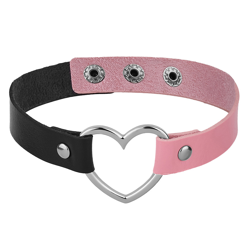 Изображение товара Чокер Nothing But Love Любовь Данте из экокожи с металлической вставкой