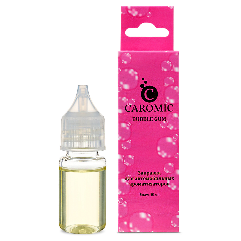 Изображение товара CAROMIC Заправка для автомобильного ароматизатора Bubble Gum, 10 мл