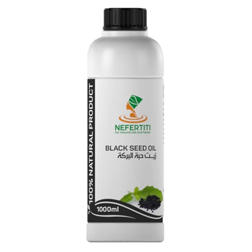 Изображение товара NEFERTITI FOR NATURAL OILS AND HERBS Масло черного тмина холодного отжима, 1000 мл