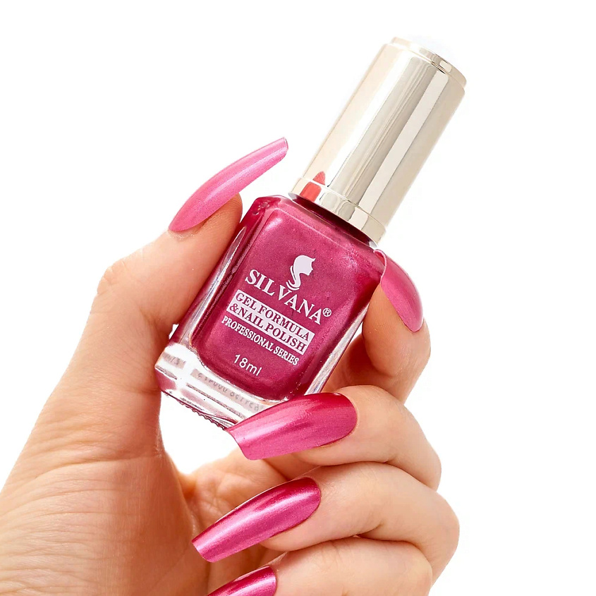Изображение товара SILVANA Гибридный лак для ногтей, цвет: Скарлет