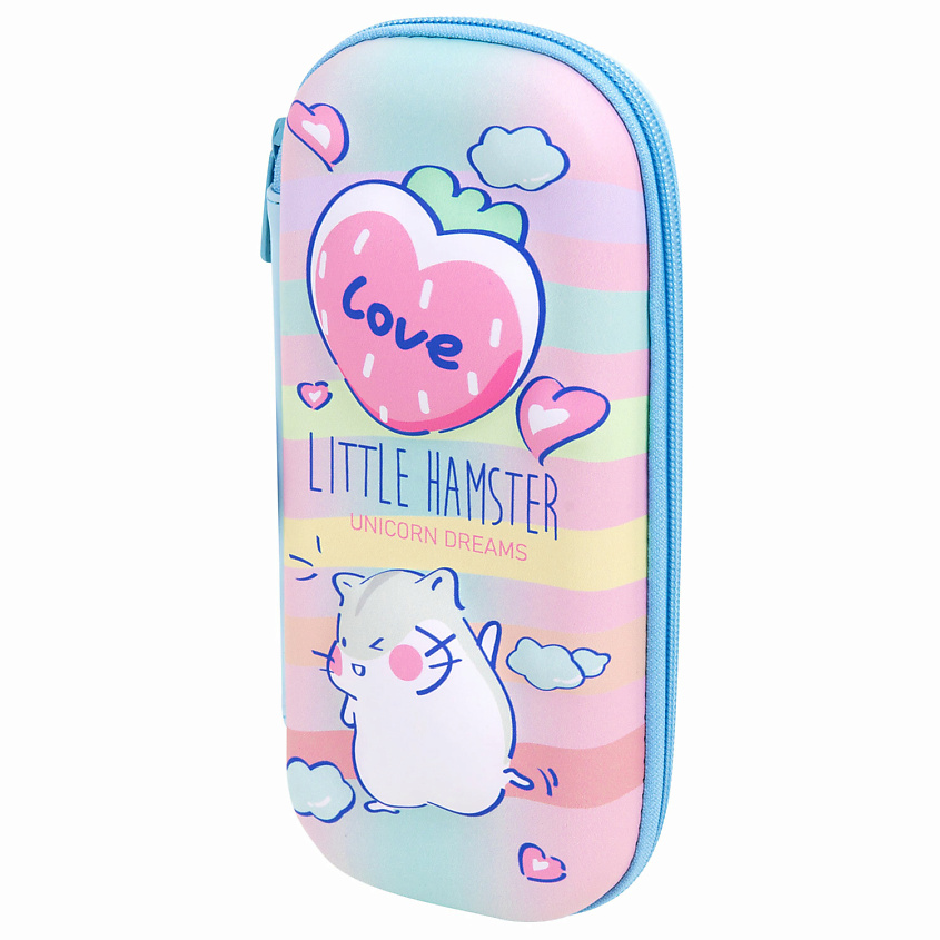 Изображение товара BRAUBERG Пенал Хомяк из EVA, каркасный, вместимость до 50 предметов