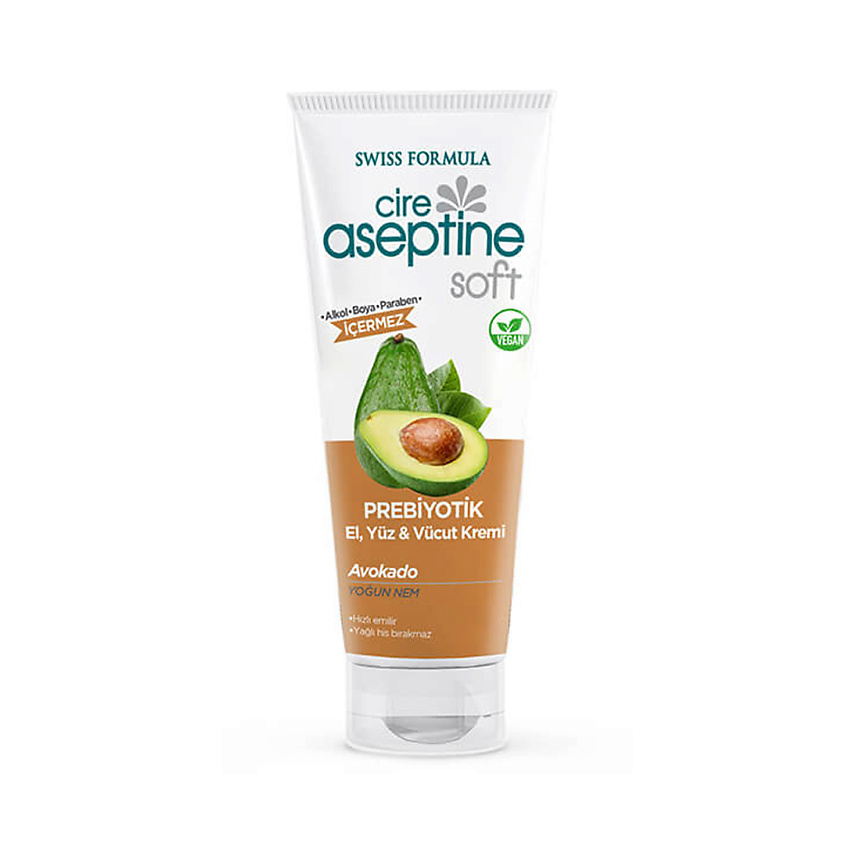 Изображение товара CIRE ASEPTINE Крем для рук с пребиотиком и Авокадо Prebiotic Care Cream - Avacode, 75 мл