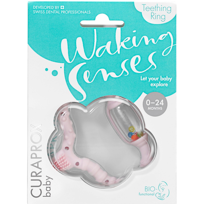 Изображение товара CURAPROX Стимулятор для прорезывания временных зубов, Розовый