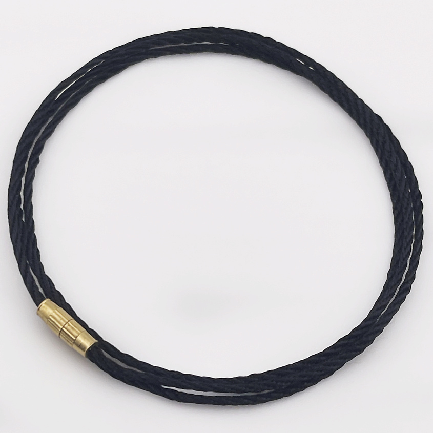 Изображение товара Шнурок для крестика ROK HAIR с никелевым замком и регулировкой длины